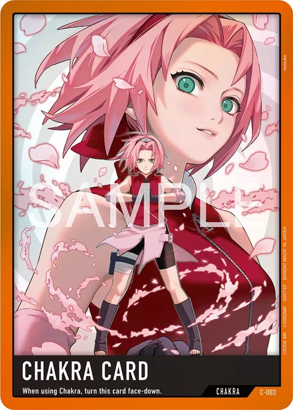 Chakra-Karte C-003 · Sakura Haruno · Premium vol.00