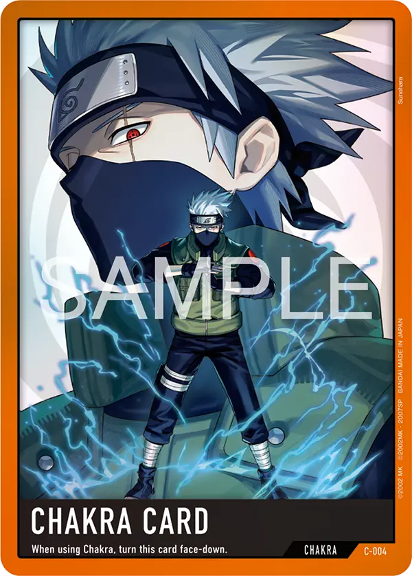 Chakra Card C-004 · Kakashi Hatake · Premium vol.00