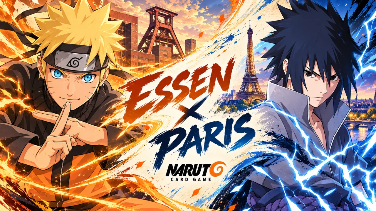 NARUTO CARD GAME in Essen und Paris: Europas Praxistest beginnt