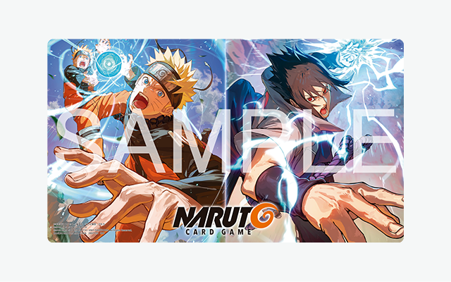 Official NARUTO CARD GAME Japanese demonstration artwork. Development sample.