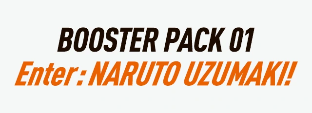 First Booster Pack title published by Bandai. Reveal artwork, not a photograph of the box.