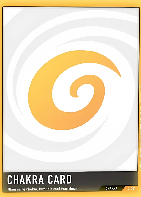 NARUTO CARD GAME Chakra Card カードのアートワークプレビュー
